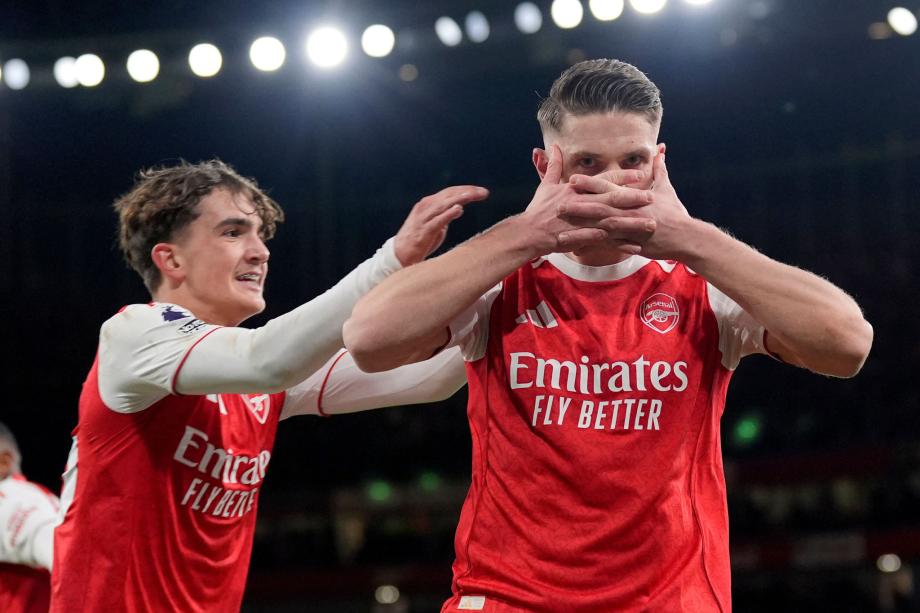 开云体育下载-英超-约克雷斯破门道曼建功 阿森纳2-0埃弗顿